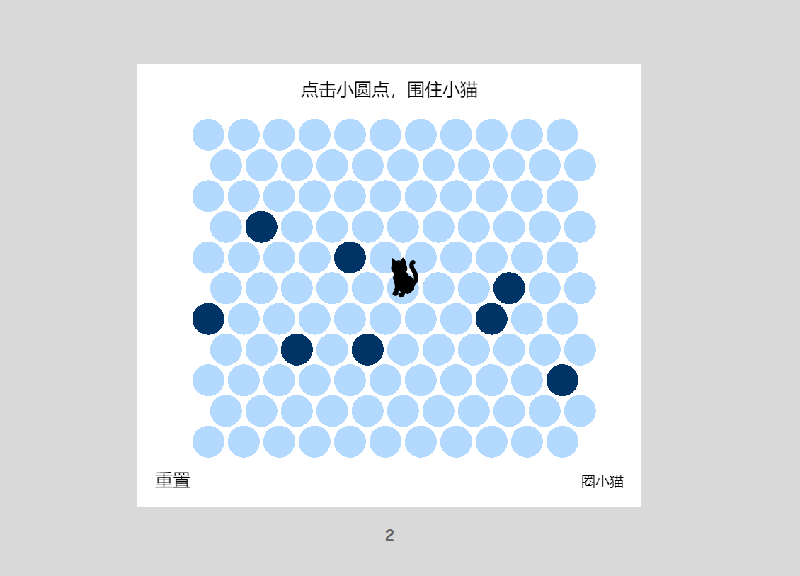 圈住小猫网页小游戏-小纸条